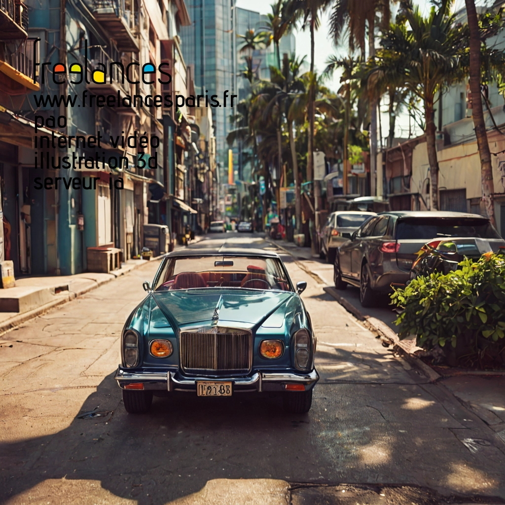 Pao mise en page internet vidéo illustration 3d serveur IA générative AI freelance paris studio de création magazines bhxx8xq0